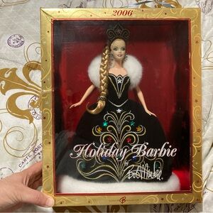 2006 Holiday Barbie Doll by Bob Mackie Mattel J0949 Barbie Collector Edition